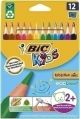 Imagen LAPICES COLOR BIC KIDS EVOLUT.TRIANG.12