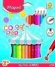 LAPICES COLOR MAPED COLOR PEPS JUMBO 18