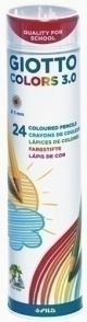 LAPICES GIOTTO COLORS 3.0 Bote met. 24 u