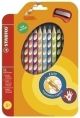 LAPICES COLOR STABILO EASY C. DIESTRO 12