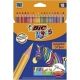 Imagen LAPICES COLOR BIC EVOL.STRIPES est.18