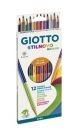 LAPICES COLOR GIOTTO STILNOVO BICOLOR 12