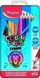 LAPICES COLOR MAPED STRONG METAL es.12