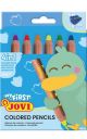 Lapices De Colores Jovi My First Colored Pencils Caja De 6