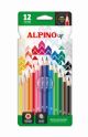Lapices De Colores Alpino Up Mina Premium Estuche De 12