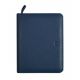 Agenda Anual Catalan Finocam Open Piel Cremallera Andrea 500 117X181 S/V Blau