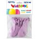 Globo Vivalloons Light Pastel Lila Claro Bolsa De 10