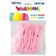 Globo Vivalloons Light Pastel Rosa Claro Bolsa De 10