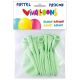 Globo Vivalloons Light Pastel Verde Claro Bolsa De 10
