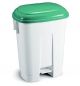 CUBO BASURA PLASTICO CON PEDAL 60 LITROS