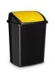 PAPELERA PLASTICO CEP BASC. AMARILLO 50L