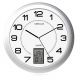 RELOJ PARED UNILUX INSTINCT 30,5 CM GRIS