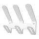 PERCHERO PARED EC/02 3 COLGADORES BLANCO