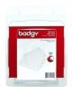 Imagen TARJETA BADGY PVC BLANCA 0,76 100 UD