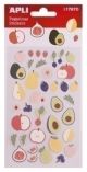 STICKERS APLI (17870) Bl.1h.FRUTAS