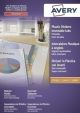 Separadores Avery Pvc Colores Traslucidos Surtidos A4 12 Pestañas 9 Taladros Inkjet/Laser Personalizables