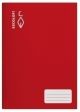 Imagen LIBRETA ESCOLOFI A4 32h CD.4 70g ROJO