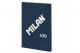 Libreta Milan 430 Serie 1918 A4 48H Horizontal 95G Azul