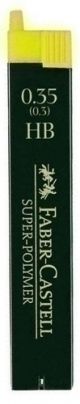 Imagen MINAS FABER SUPERP. 0,35 - HB (Tb.12)