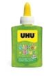COLA GLITTER GLUE UHU B/88 ml VERDE