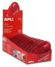 ROLLER ADHESIVO APLI CASSETTE PERM. DOBL