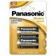 Imagen PILAS PANASONIC ALKALINE LR14 B/2