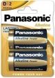 Imagen PILAS PANASONIC ALKALINE LR20 B/2