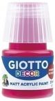 PINTURA ACRIL.GIOTTO 25 ml ROJO CARMIN
