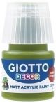 PINTURA ACRIL.GIOTTO 25 ml VERDE OLIVA