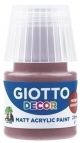 PINTURA ACRIL.GIOTTO 25 ml MARRON TIERRA