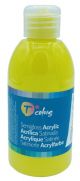 Pintura Acril.Tcolors 250 Ml Amarillo