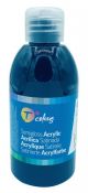 Pintura Acril.Tcolors 250 Ml Negro