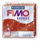 Imagen PASTA MODELAR FIMO EFFECT ROJO PURPURINA