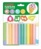 Plastilina Alpino Blister 10 17Gr Pastel + Herramientas