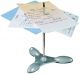 PINCHO PORTA NOTAS MAPED METALICO