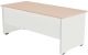 MESA ROCADA WORK  160x80 BLANCO/ROBLE