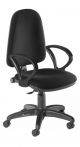SILLA ROCADA RD-930/4 NEGRO CON BRAZOS