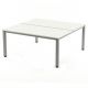 MESA ROCADA EXECUTIVE 160x163 AL/BLANCO