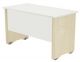 MESA ROCADA WORK 140x80 HAYA/BLANCO