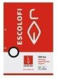 RECAMBIO ESCOLOFI A4 100h 2 TAL. MM.4x4x
