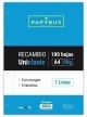 RECAMBIO PAPYRUS A4 100h 4 TAL.HZ C/M