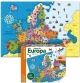 PUZZLE DISET PAISES DE EUROPA 125 PIEZAS