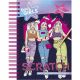 Libro Super Girls Neon Scratch Art
