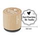 Sello Colop Woodies Invitacion Boda 1