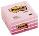 TACO NOTAS POST-IT CUBO 450 H.ROSA PASTE