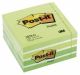 TACO NOTAS POST-IT CUBO 450 H.VERD PASTE