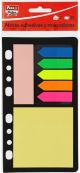 Notas + Banderitas Adhesivas Fixo Notes Surtidos Pack De 7Pz
