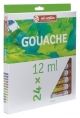 TEMPERA TALENS 12 ml ESTUCHE 24