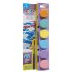 Tempera Carioca 25Ml (Bote) Pastel Estuche De 6