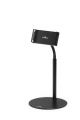 Soporte Tablet/Movil Durable Sobremesa Twist Table Negro
